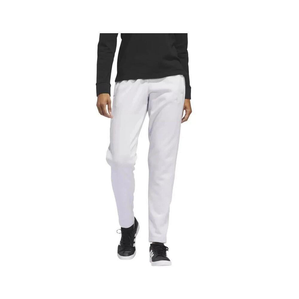 Adidas Women's Relaxed Fit Tapered Legs Fleece Pants - Size L.  AW